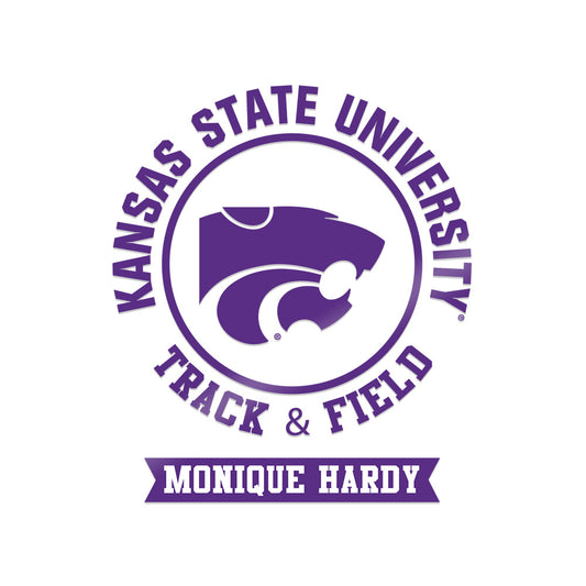 Kansas State - NCAA Women's Track & Field : Monique Hardy - Sticker-0