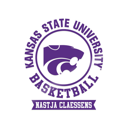 Kansas State - NCAA Women's Basketball : Nastja Claessens - Sticker-0