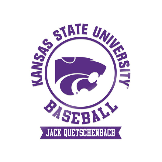 Kansas State - NCAA Baseball : Jack Quetschenbach - Sticker-0