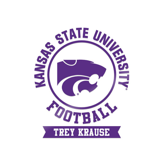 Kansas State - NCAA Football : Trey Krause - Sticker