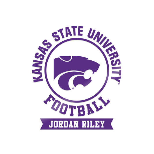 Kansas State - NCAA Football : Jordan Riley - Sticker