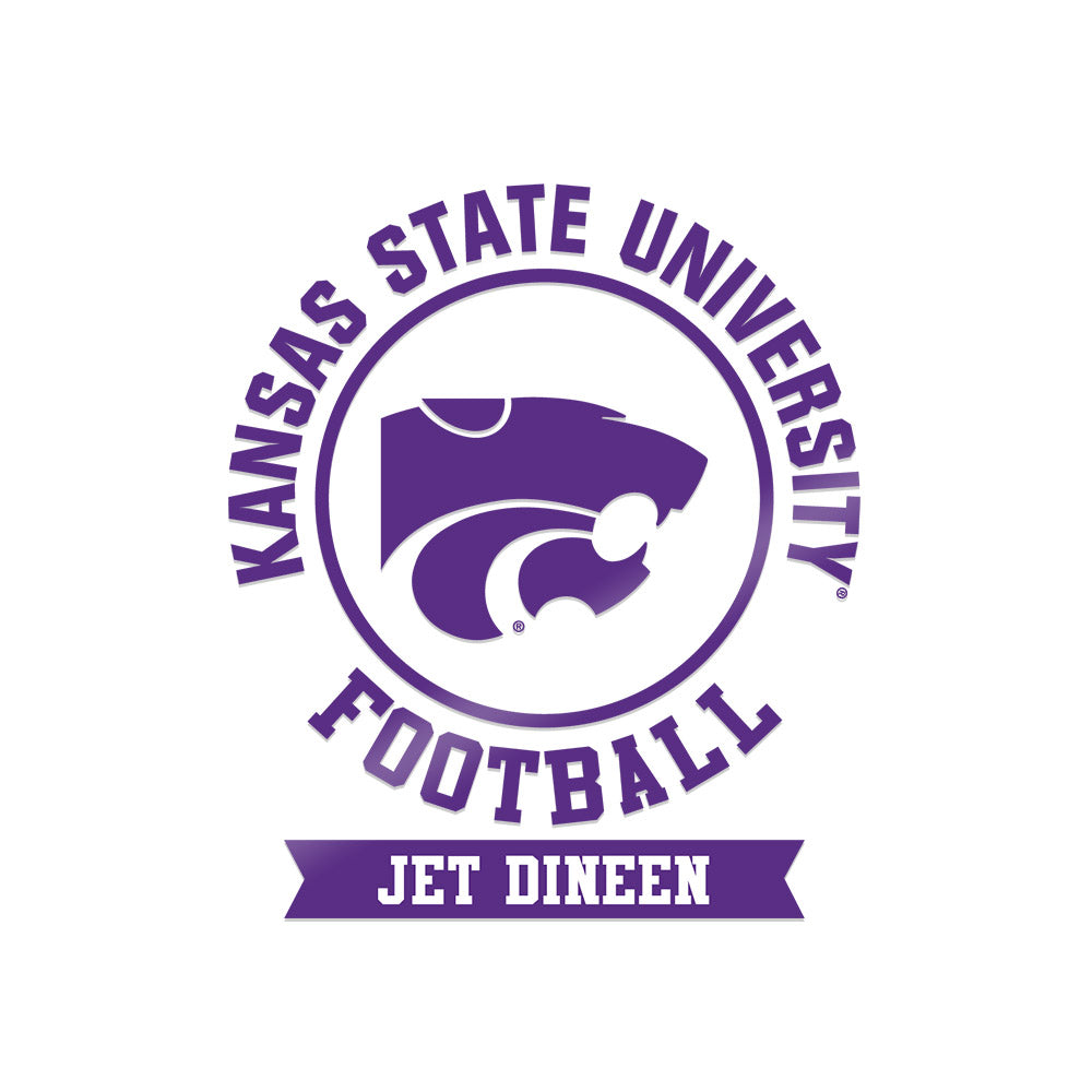 Kansas State - NCAA Football : Jet Dineen - Sticker