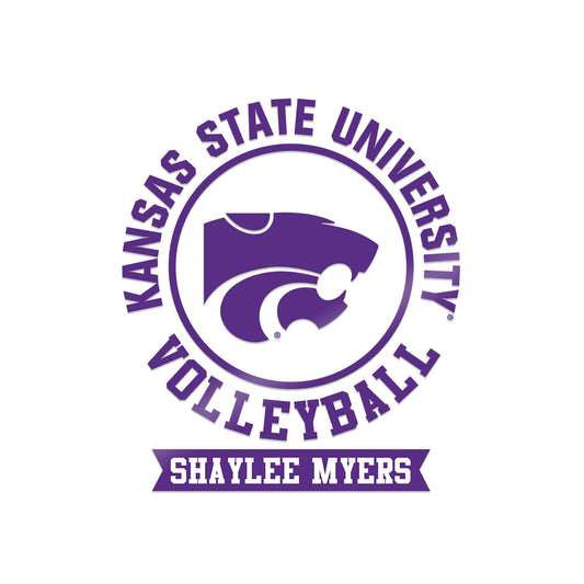 Kansas State - NCAA Women's Volleyball : Shaylee Myers - Sticker