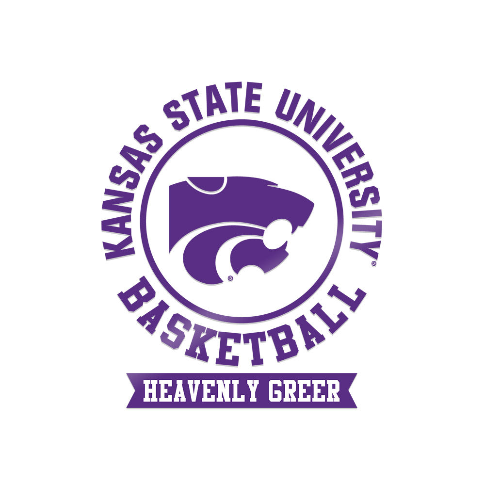 Kansas State - NCAA Women's Basketball : Heavenly Greer - Sticker