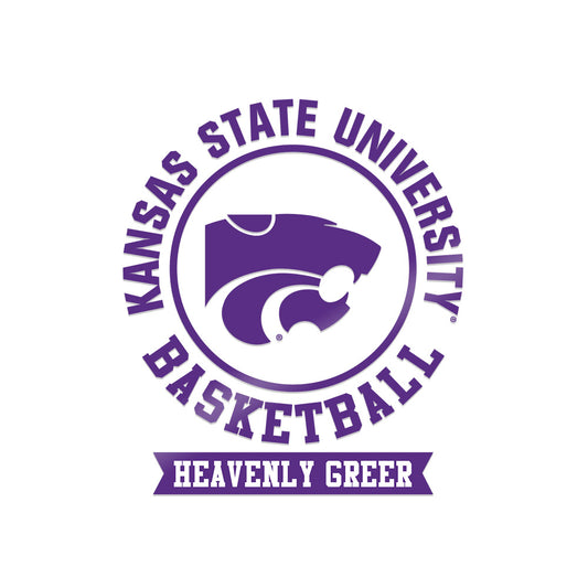 Kansas State - NCAA Women's Basketball : Heavenly Greer - Sticker