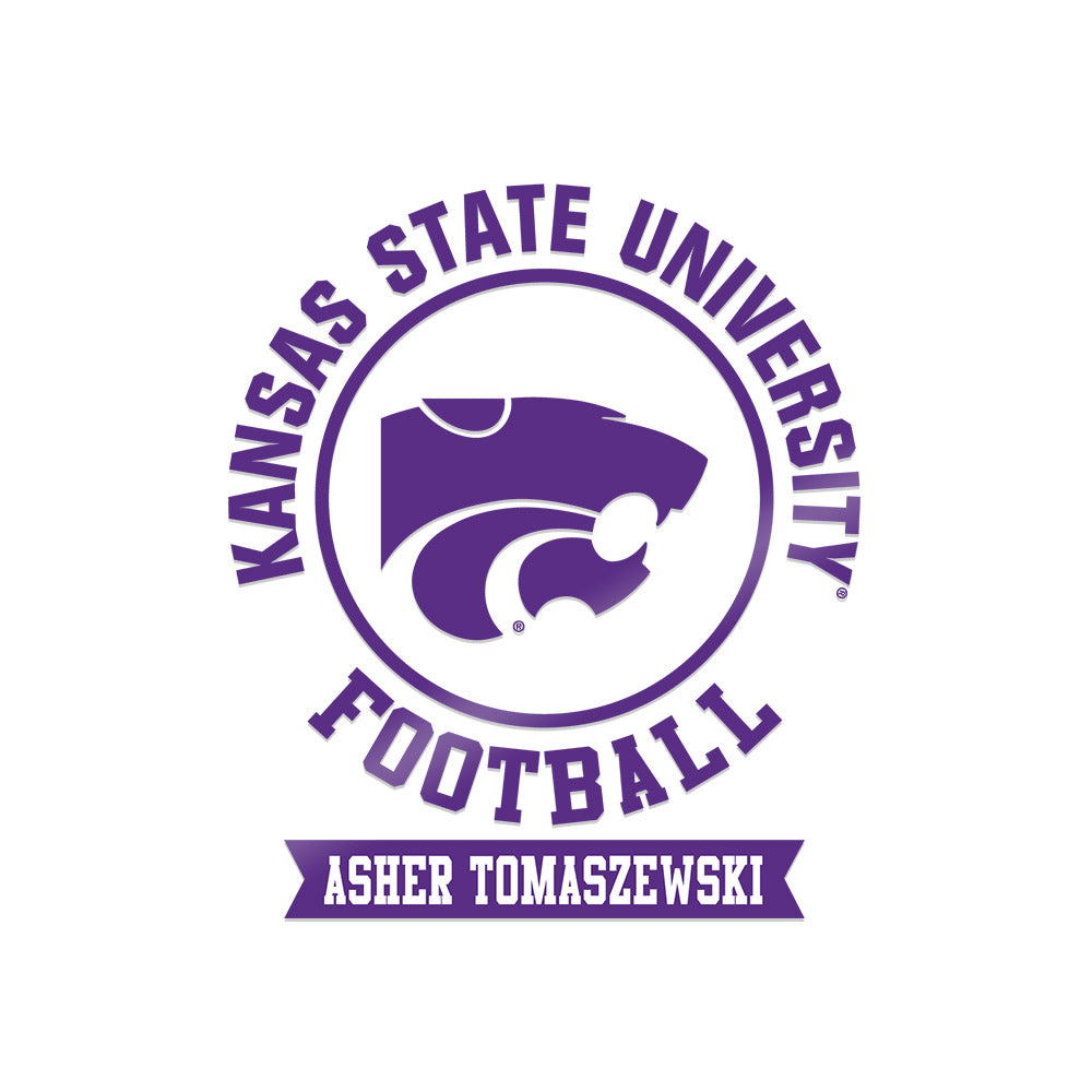 Kansas State - NCAA Football : Asher Tomaszewski - Sticker