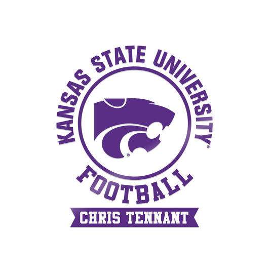 Kansas State - NCAA Football : Chris Tennant - Sticker