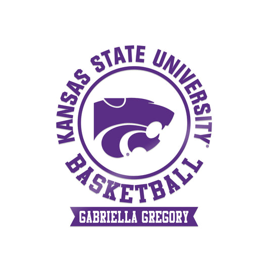 Kansas State - NCAA Women's Basketball : Gabriella Gregory - Sticker