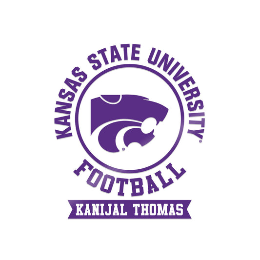 Kansas State - NCAA Football : Kanijal Thomas - Sticker