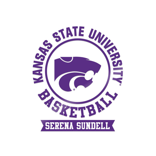 Kansas State - NCAA Women's Basketball : Serena Sundell - Sticker