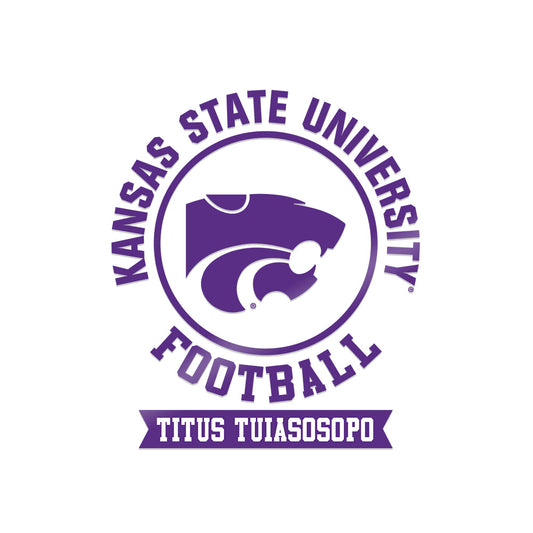 Kansas State - NCAA Football : Titus Tuiasosopo - Sticker