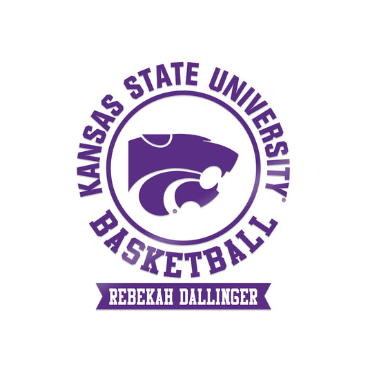 Kansas State - NCAA Women's Basketball : Rebekah Dallinger - Sticker