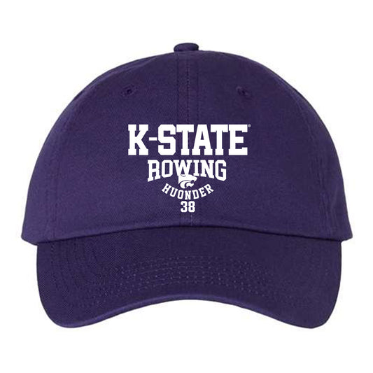Kansas State - NCAA Women's Rowing : Abigail Huonder - Dad Hat-0