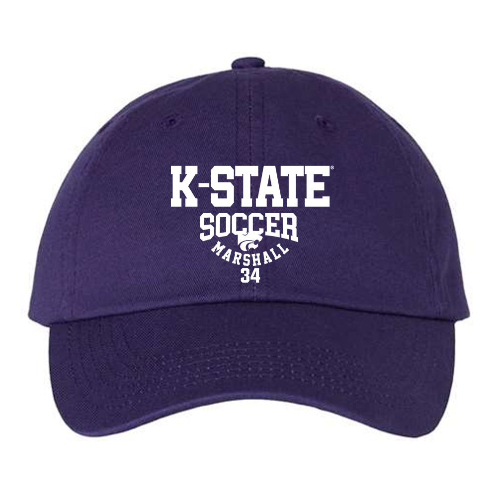 Kansas State - NCAA Women's Soccer : Allison Marshall - Dad Hat-0