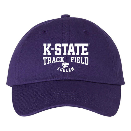 Kansas State - NCAA Men's Track & Field (Outdoor) : Ian Ludlam - Classic Dad Hat