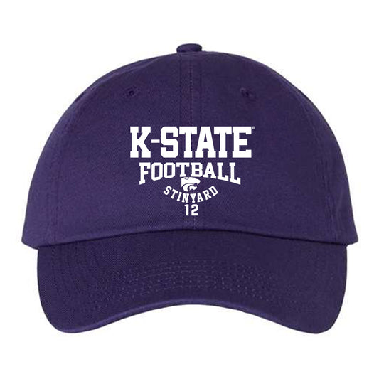 Kansas State - NCAA Football : Serious Stinyard - Dad Hat-0