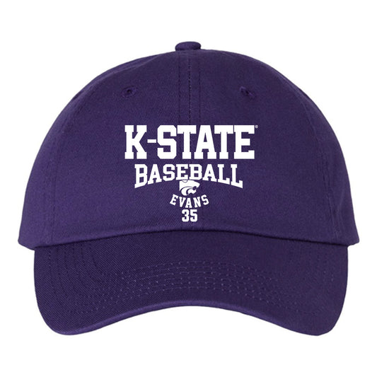 Kansas State - NCAA Baseball : Andrew Evans - Classic Dad Hat