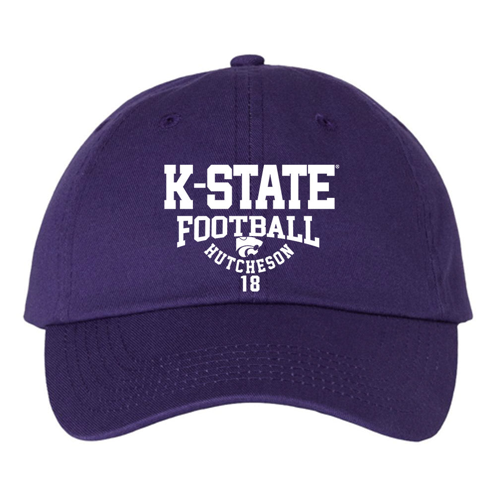 Kansas State - NCAA Football : Hudson Hutcheson - Dad Hat