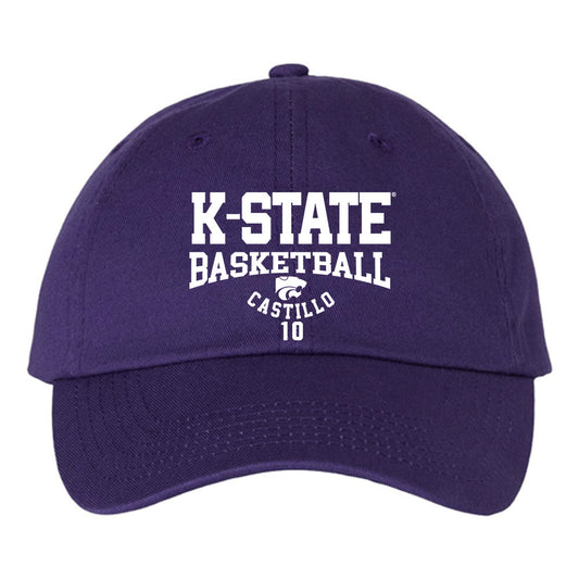 Kansas State - NCAA Men's Basketball : David Castillo - Dad Hat