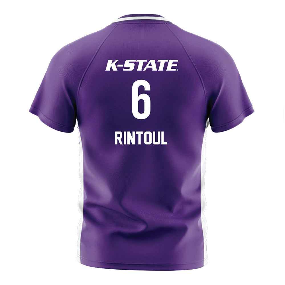 Kansas State - NCAA Women's Soccer : Rilyn Rintoul - Purple Soccer Jersey