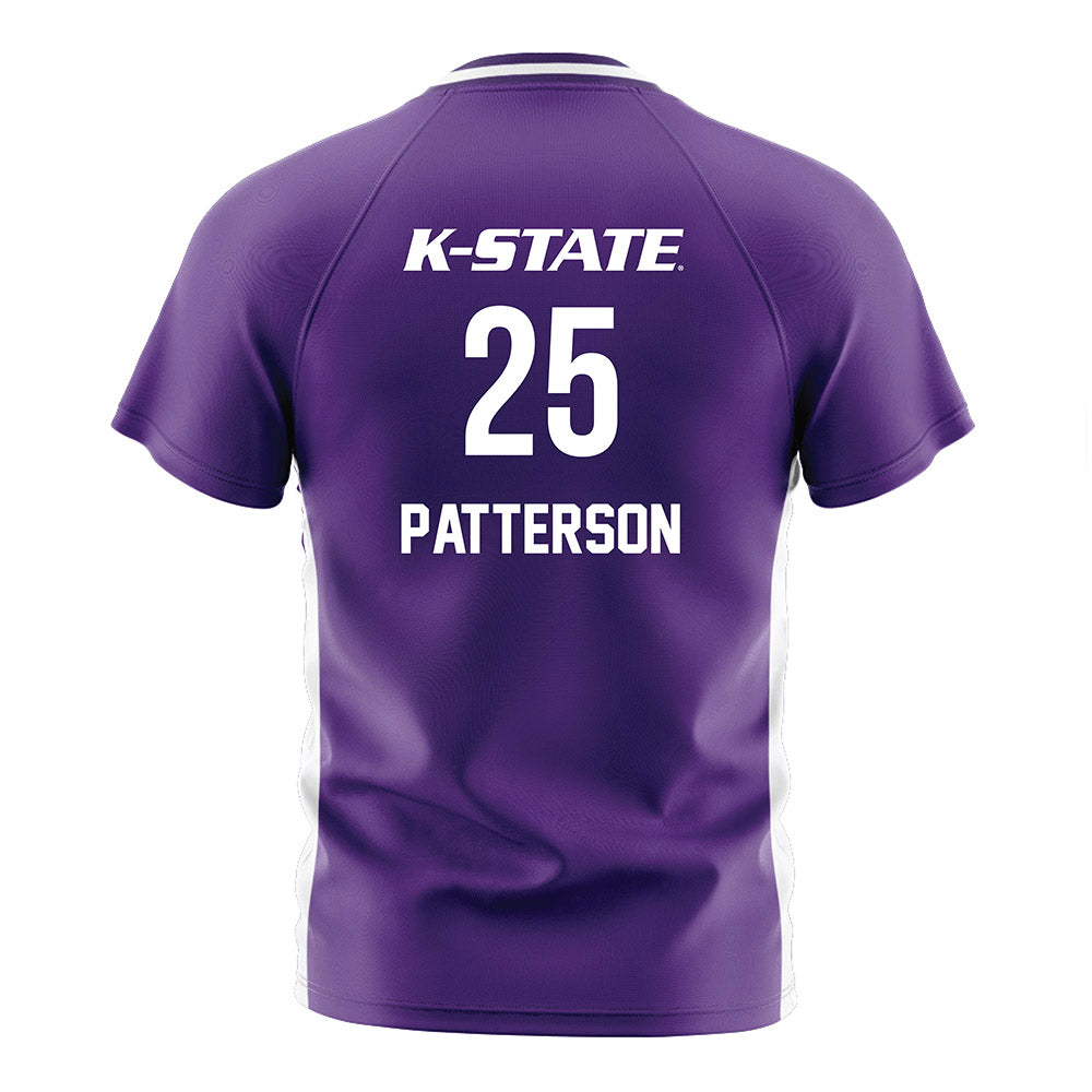 Kansas State - NCAA Women's Soccer : Ava Patterson - Purple Soccer Jersey-1