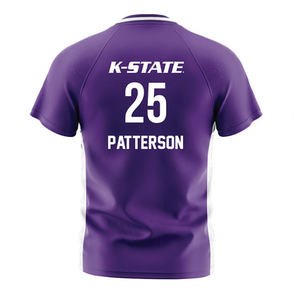 Kansas State - NCAA Women's Soccer : Ava Patterson - Purple Soccer Jersey-1