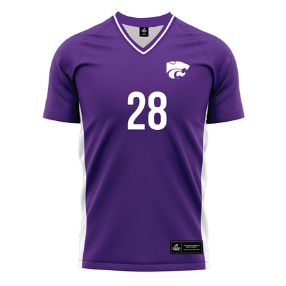 Kansas State - NCAA Women's Soccer : Anna Pagano - Purple Soccer Jersey