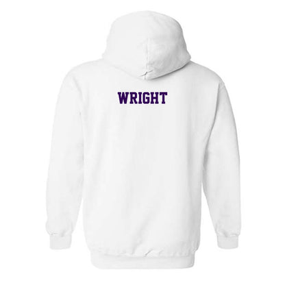 Kansas State - NCAA Women's Track & Field : Delaney Wright - Sports Shersey Hooded Sweatshirt-1