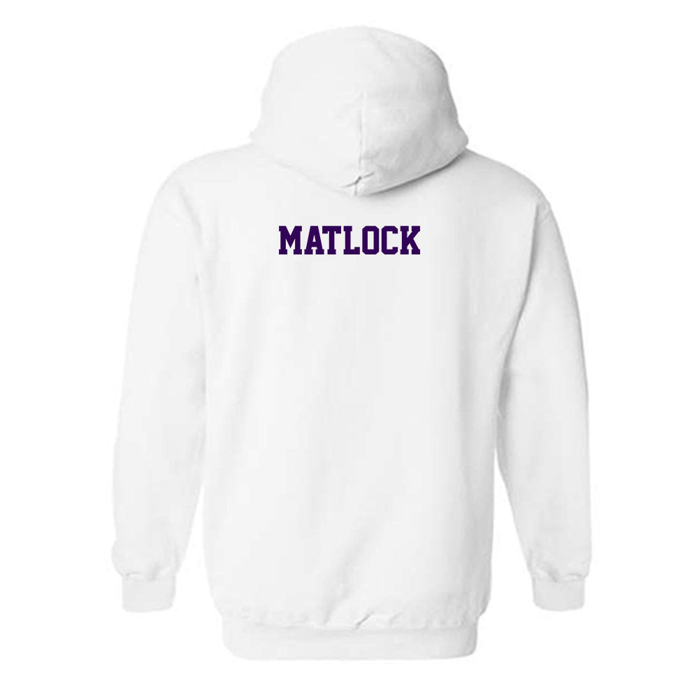 Kansas State - NCAA Men's Track & Field : Nen Matlock - Sports Shersey Hooded Sweatshirt-1
