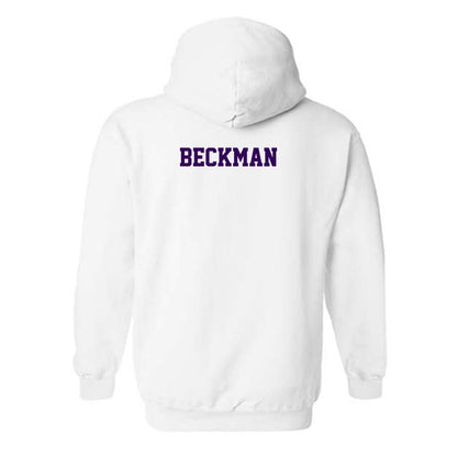 Kansas State - NCAA Men's Track & Field : Logan Beckman - Sports Shersey Hooded Sweatshirt-1