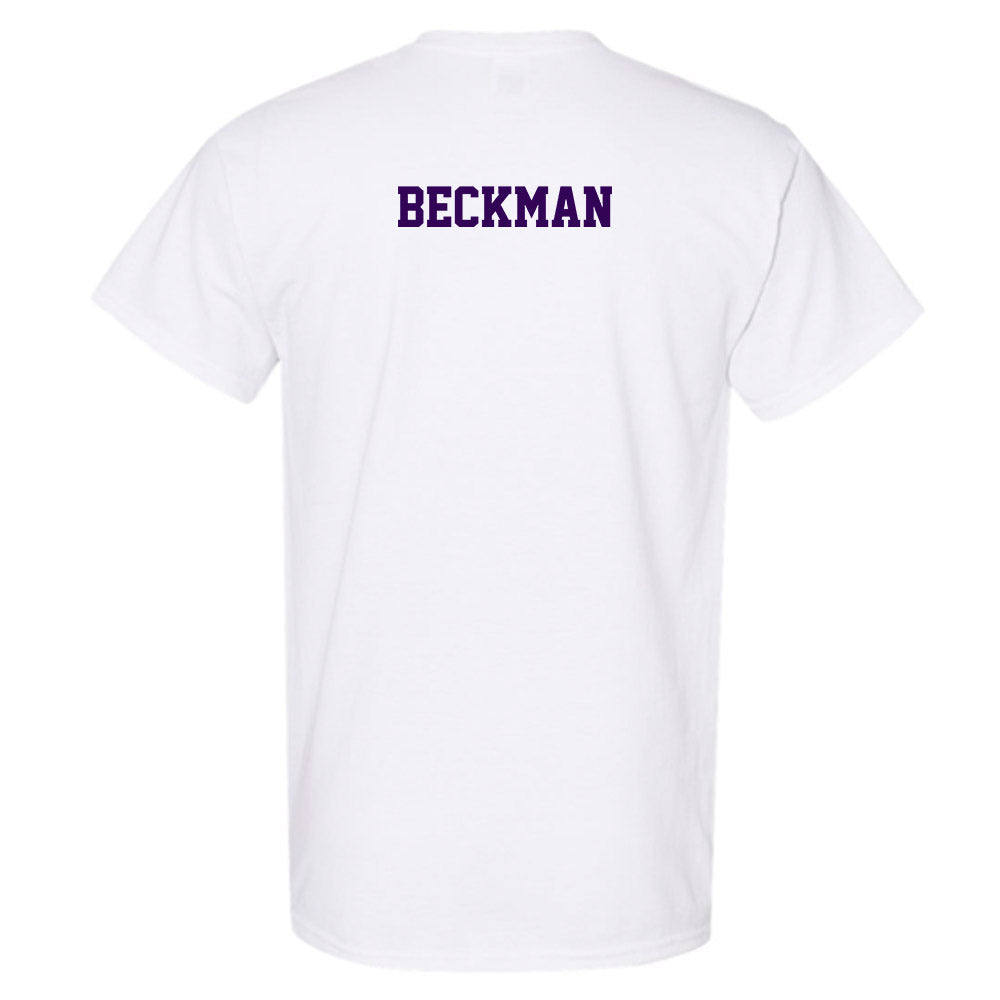 Kansas State - NCAA Men's Track & Field : Logan Beckman - Sports Shersey T-Shirt-1