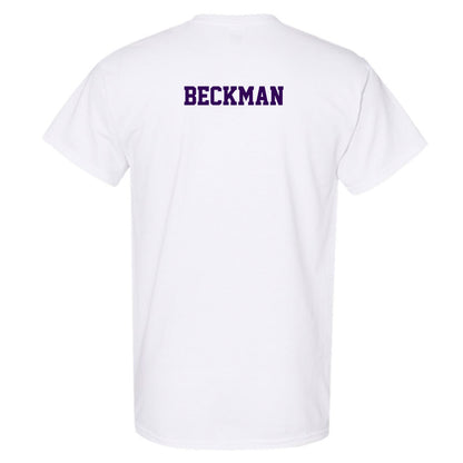 Kansas State - NCAA Men's Track & Field : Logan Beckman - Sports Shersey T-Shirt-1