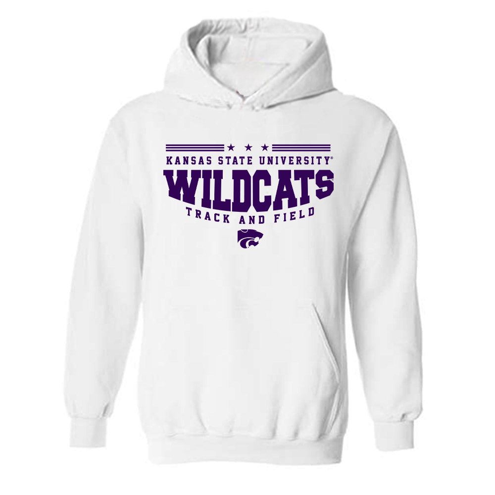Kansas State - NCAA Women's Track & Field : Lindsey Cure - Sports Shersey Hooded Sweatshirt-0