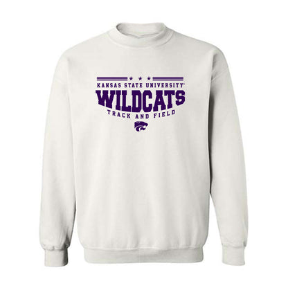 Kansas State - NCAA Women's Track & Field : Lindsey Cure - Sports Shersey Crewneck Sweatshirt-0