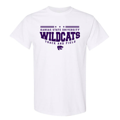 Kansas State - NCAA Men's Track & Field (Outdoor) : Ian Ludlam - T-Shirt Sports Shersey