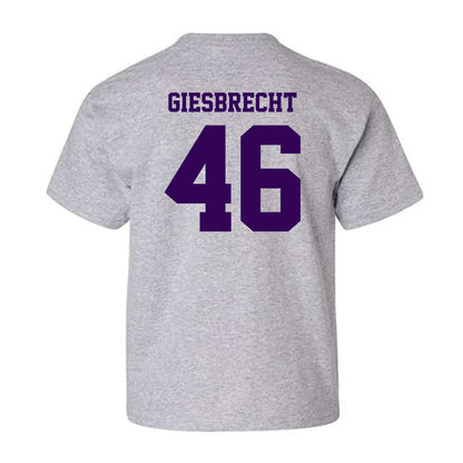 Kansas State - NCAA Baseball : Ethan Giesbrecht - Sports Shersey Youth T-Shirt-1
