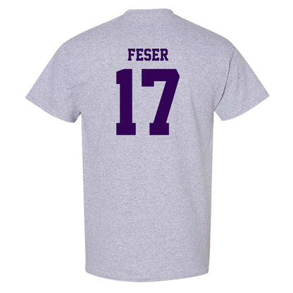 Kansas State - NCAA Baseball : Cohen Feser - Sports Shersey T-Shirt-1