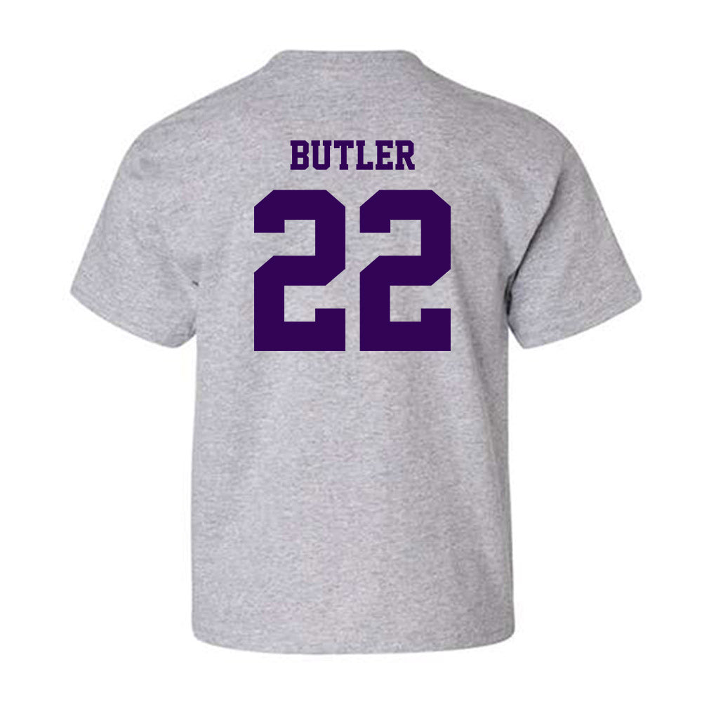 Kansas State - NCAA Baseball : Tazwell Butler - Sports Shersey Youth T-Shirt-1