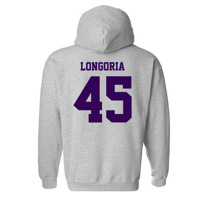 Kansas State - NCAA Baseball : Adan Longoria - Sports Shersey Hooded Sweatshirt-1