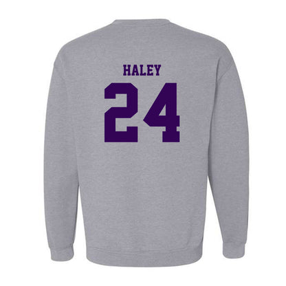 Kansas State - NCAA Baseball : Austin Haley - Sports Shersey Crewneck Sweatshirt-1