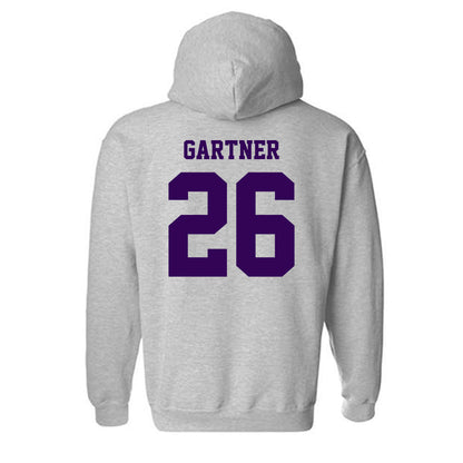 Kansas State - NCAA Baseball : Noah Gartner - Sports Shersey Hooded Sweatshirt-1