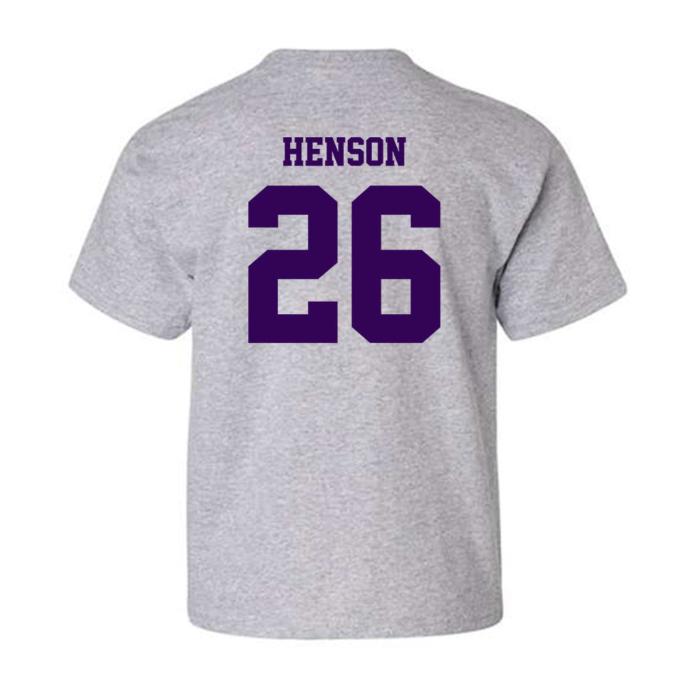 Kansas State - NCAA Baseball : Micah Henson - Sports Shersey Youth T-Shirt-1