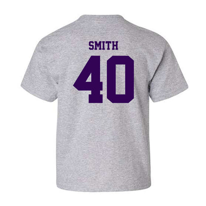 Kansas State - NCAA Baseball : Miles Smith - Sports Shersey Youth T-Shirt-1