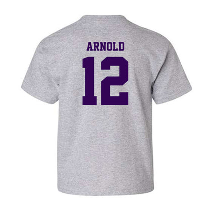 Kansas State - NCAA Baseball : Aaron Arnold - Sports Shersey Youth T-Shirt-1