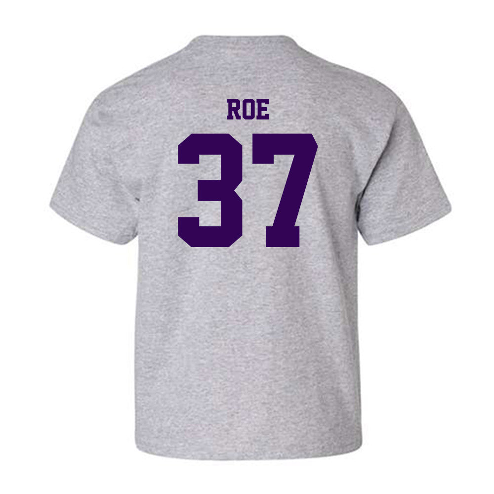 Kansas State - NCAA Baseball : Brody Roe - Sports Shersey Youth T-Shirt-1