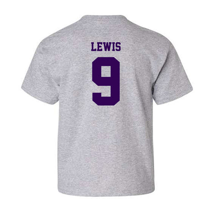 Kansas State - NCAA Baseball : Donte Lewis - Sports Shersey Youth T-Shirt-1