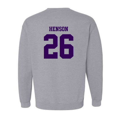Kansas State - NCAA Baseball : Micah Henson - Sports Shersey Crewneck Sweatshirt-1