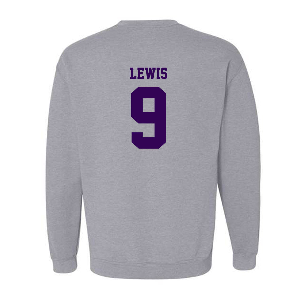 Kansas State - NCAA Baseball : Donte Lewis - Sports Shersey Crewneck Sweatshirt-1