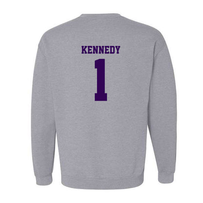 Kansas State - NCAA Baseball : Dee Kennedy - Sports Shersey Crewneck Sweatshirt-1