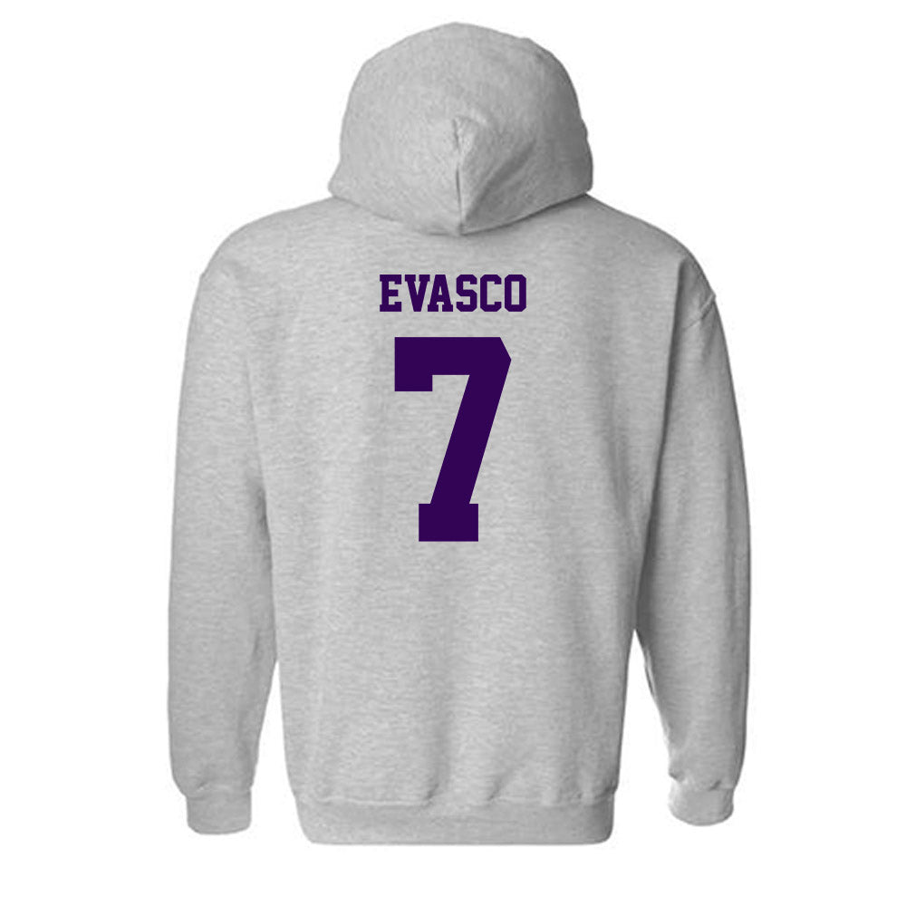 Kansas State - NCAA Baseball : Aj Evasco - Sports Shersey Hooded Sweatshirt-1